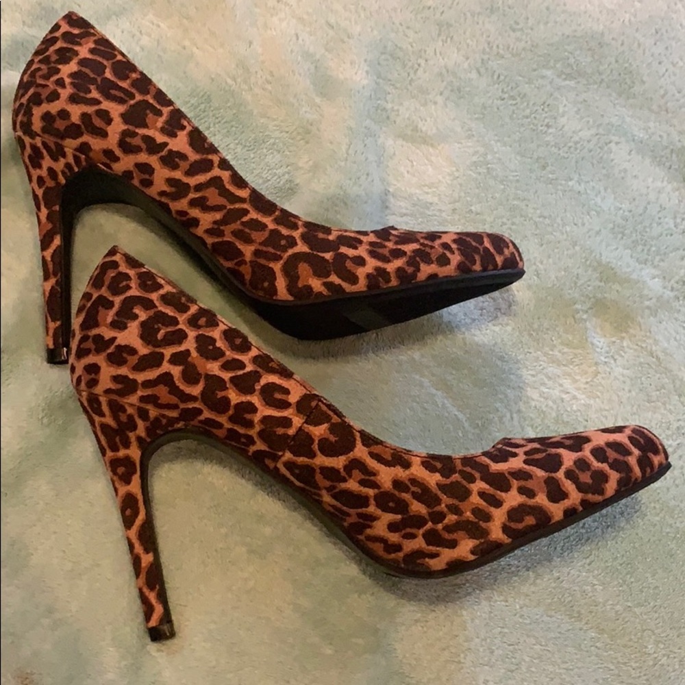 Leopard Print High Heels